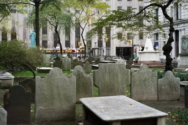 Trinity Wall Street's cemetery